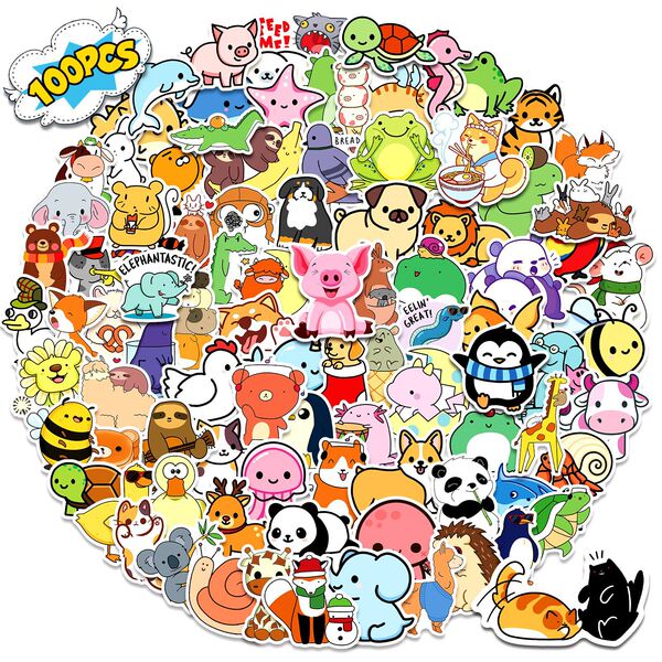 Children's cartoon cute award for students with animals for…