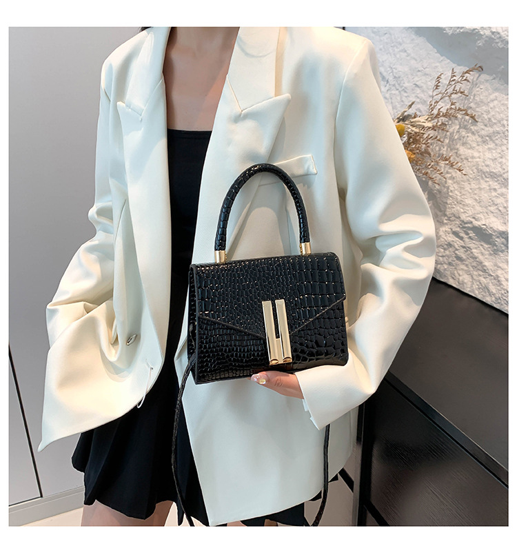 Bellissima, personalizzata, alla moda, borsa a tracolla singola lucida e alla moda da donna, modello 2024, casual e_voghion.com