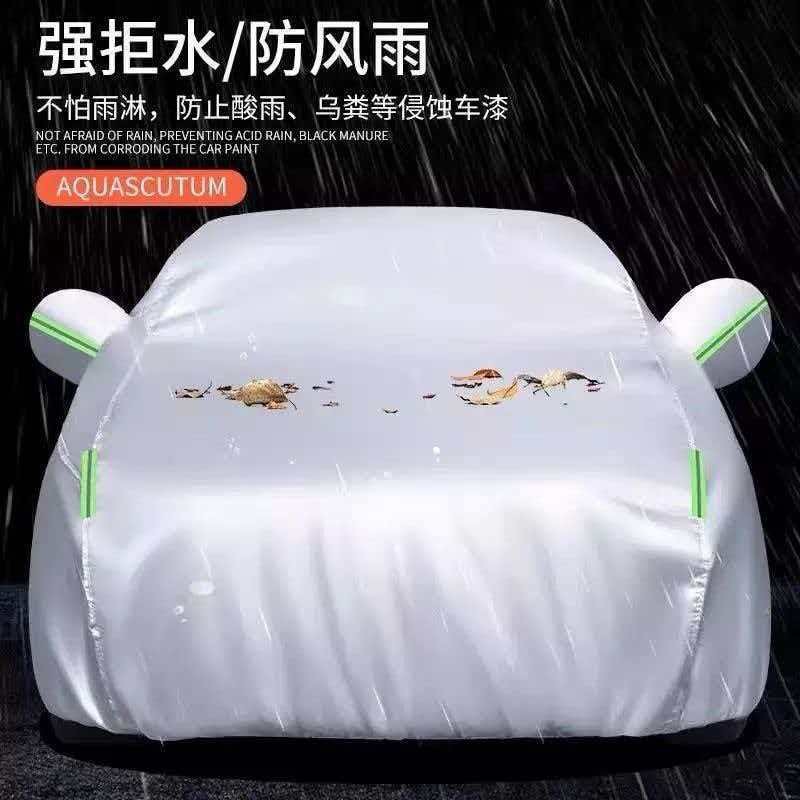 Cross-border exclusive supply of Oxford cloth car covers, tear-resistant, durable, thickened car covers, sun-proof, heat-insulating, and rain-proof