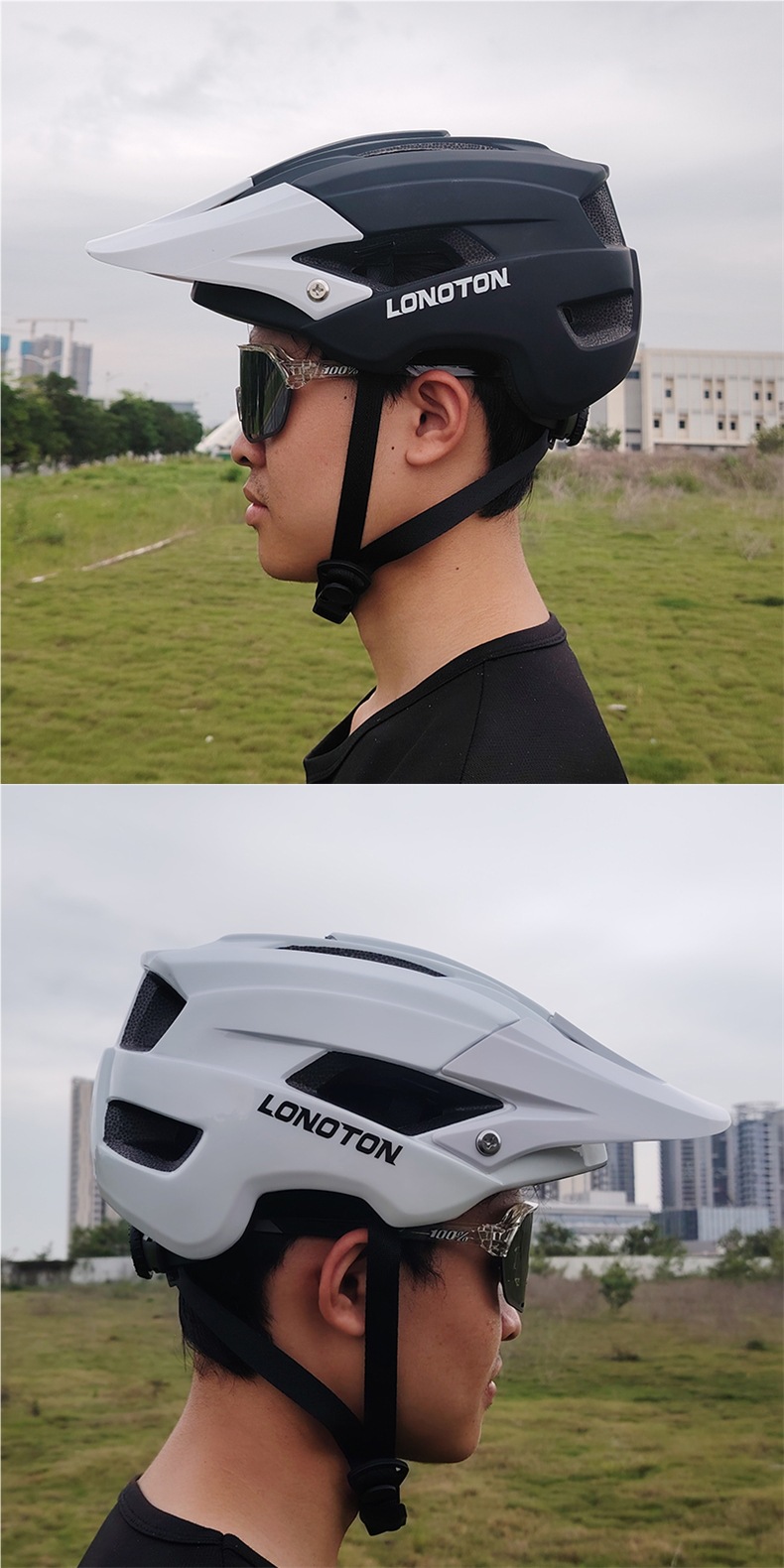 Mountain Bike Riding Helmet Downhill Off-Road Half Helmet One-Piece Youth Student Universal Safety Helmet for Men