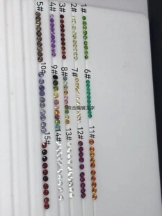 �S�ҹ�����ɫ��Ȼʯ�A����ʯ����2.0-2.5MM����Ƕ��ʯ�����l
