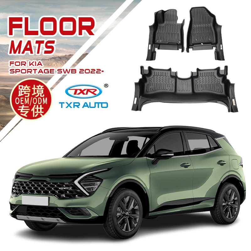 Adecuado para Kia Smart Running alfombrilla especial Kia Sportage Floor mats tapete impermeable con todo incluido
