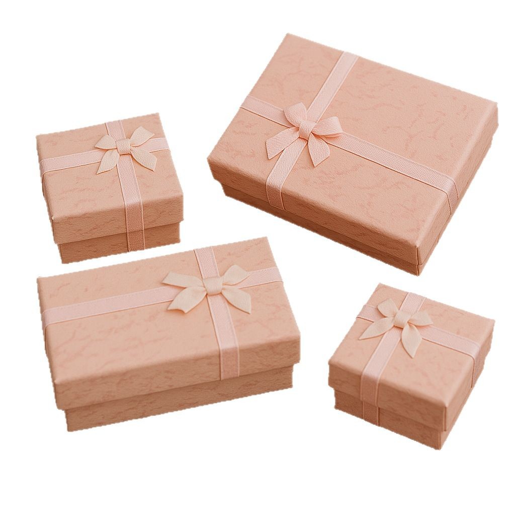 Caja de papel cubierta de cielo y tierra de nubes Caja de embalaje de joyería de estilo ins Collar multifuncional Pendientes Anillo Caja de regalo al por mayor