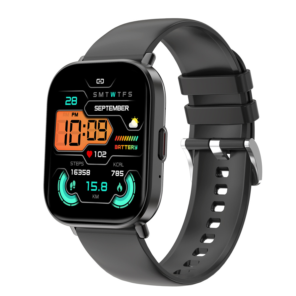 2023 New G127 Smart Watch Heart Rate and Blood Pressure Monitoring Bluetooth Call Voice Assistant Sports Bracelet_voghion.com