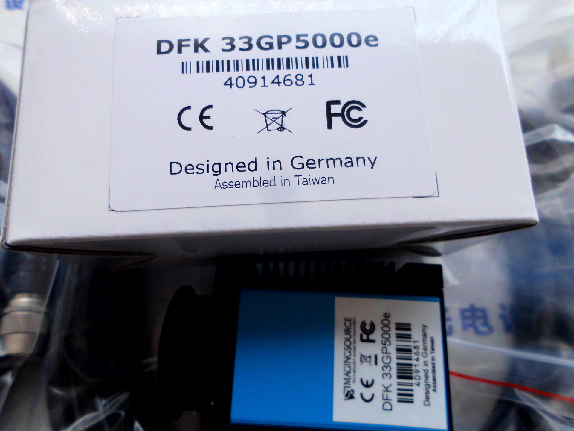 DFK 33GP5000e相机  IMAGING映美精 GigE彩色相机