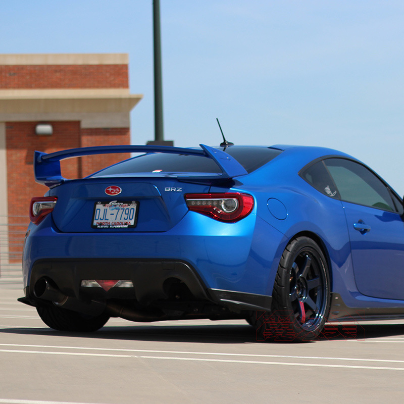 Suitable for 12-20 Toyota GT86 Subaru BRZ Tail Modified GT86 BRZ Wolf Inflammation Carbon Fiber Tail
