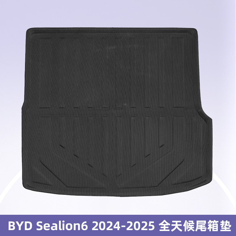 Para BYD Sealion6 2024 - 2025 timón derecho 3D todo el tiempo material XPE almohadilla de pie almohadilla del maletero