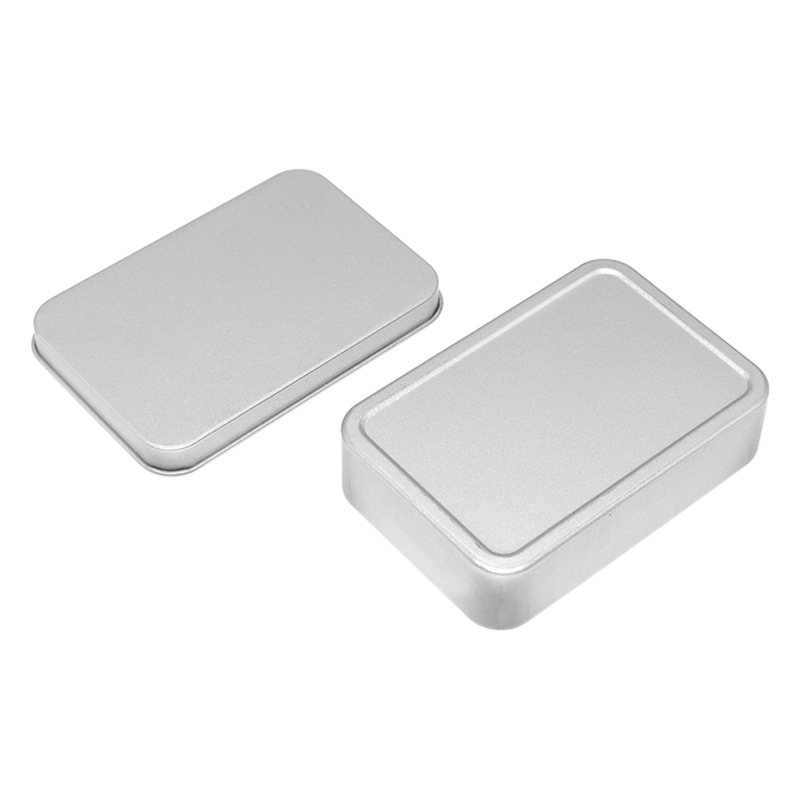 Caja de hojalata placa Placa de raspador caja de hierro tuerca de Betel Almacenamiento de hierro puede dados 7 Pack caja de embalaje image 1