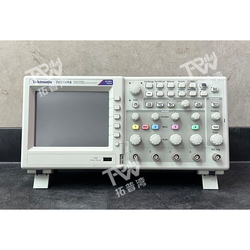 Tektronix 泰克 TBS1064 数字存储示波器 60 MHz 4 通道