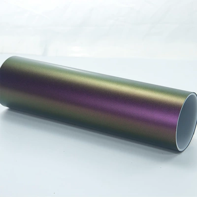 Auto Color Change Film: Dragon Blood Red Anti-Scratch Liquid - matte-zixia-fairy-152m15m