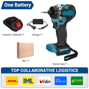 Drilling Machine Torque 1/ 4inch Brushless Electric Screwdriver Cordless 280N.M Electric Drill Lithium Electric Tool