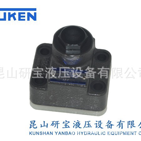 原装台湾YUKEN油研单向阀CRG-03-04-50T板式逆止阀 止回阀