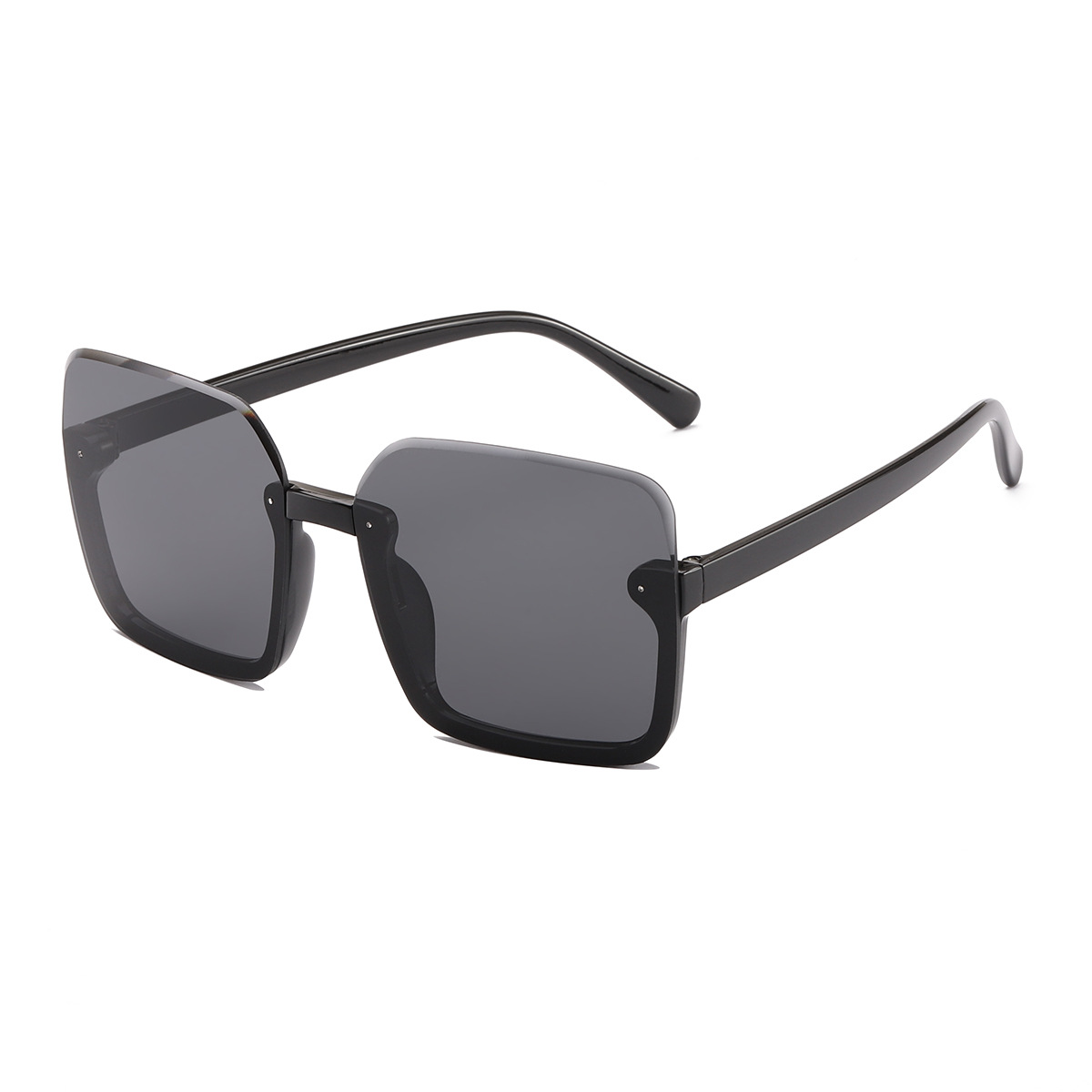 Pieza gris marco negro
