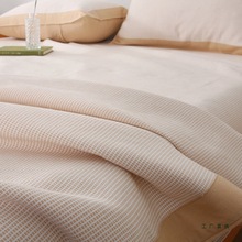 特厚山东棉质老粗布床单单件夏季凉席亚麻棉麻床单夏