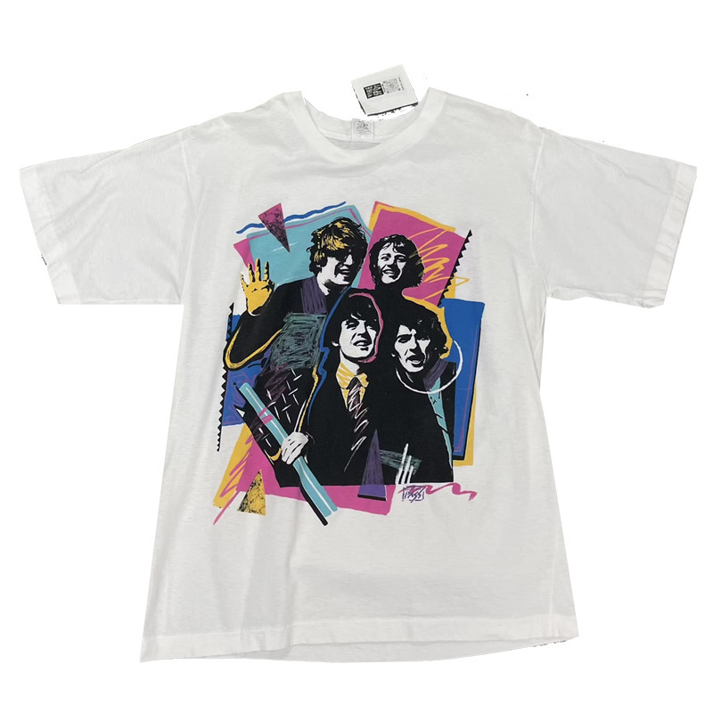 The Beatles Vintage Rock American Retro Oversize Direct Injection T-Shirt