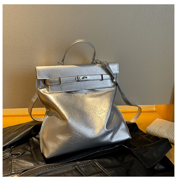 2023 Neue Doppel-Umhängetasche, Einzel-Umhängetasche, Umhängetasche, Dreifach-Nutzungstasche, Handgriff-Muster, Öl-Ledertasche, große Kapazität, beliebte Eimertasche_voghion.com