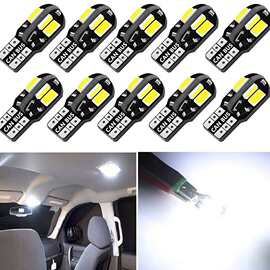 跨境热销 168 T10 5630 8SMD 8LED示宽灯牌照灯12V T10小灯示廓灯