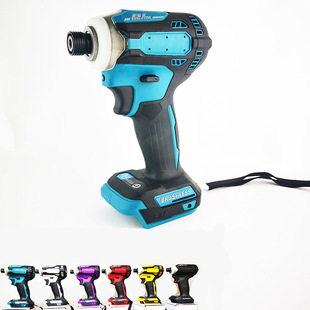 Foreign trade cross-border brushless lithium battery impact screwdriver emperor DTD171 three-lamp hook MT style impact screw