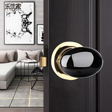 机械门锁球型锁单舌转舌锁执手室内木门三杆锁具厂家直销跨境货源