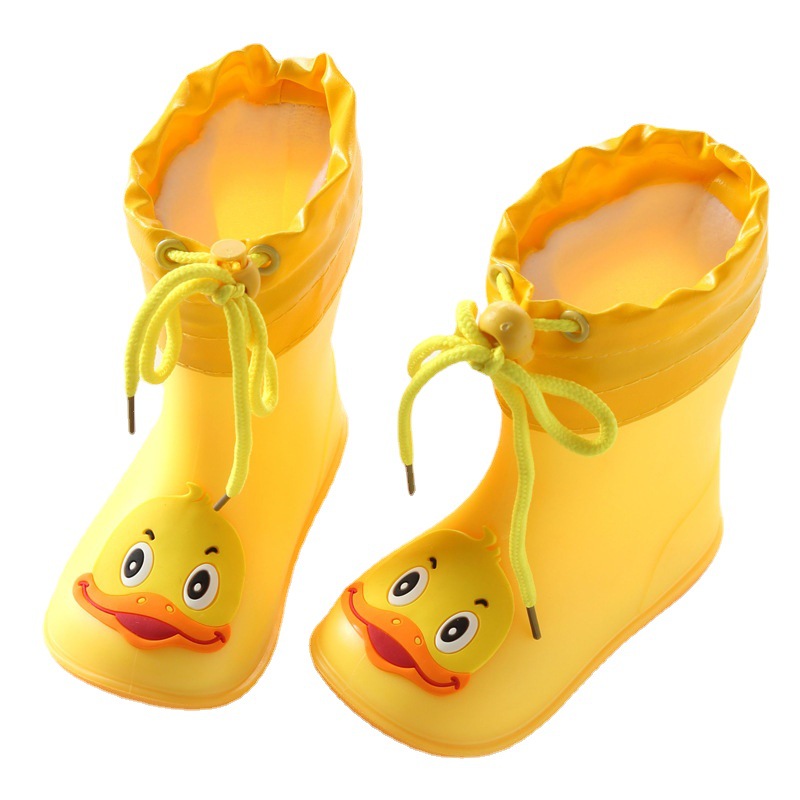 Ploves of dismantling baby rain shoes 1 infant child 3 rain boots men and girls water shoes, children princess cute lightweight shoes 5