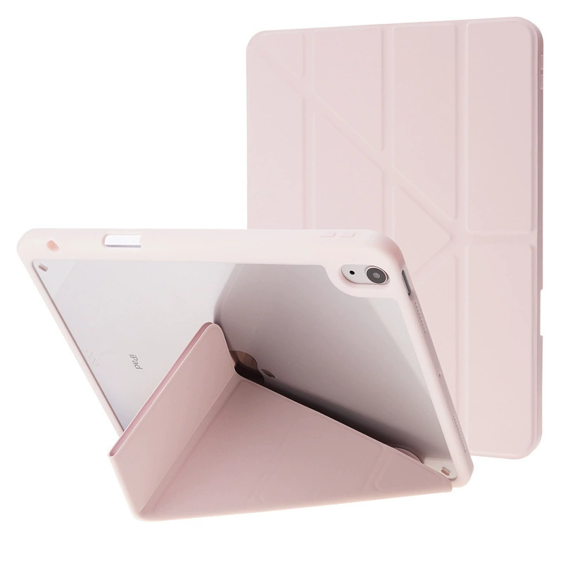 Подходит для iPad 10-го поколения акриловая прозрачность деформация 10.9 двух-в-одной мягкий боковой паз PRO11 корпус планшета