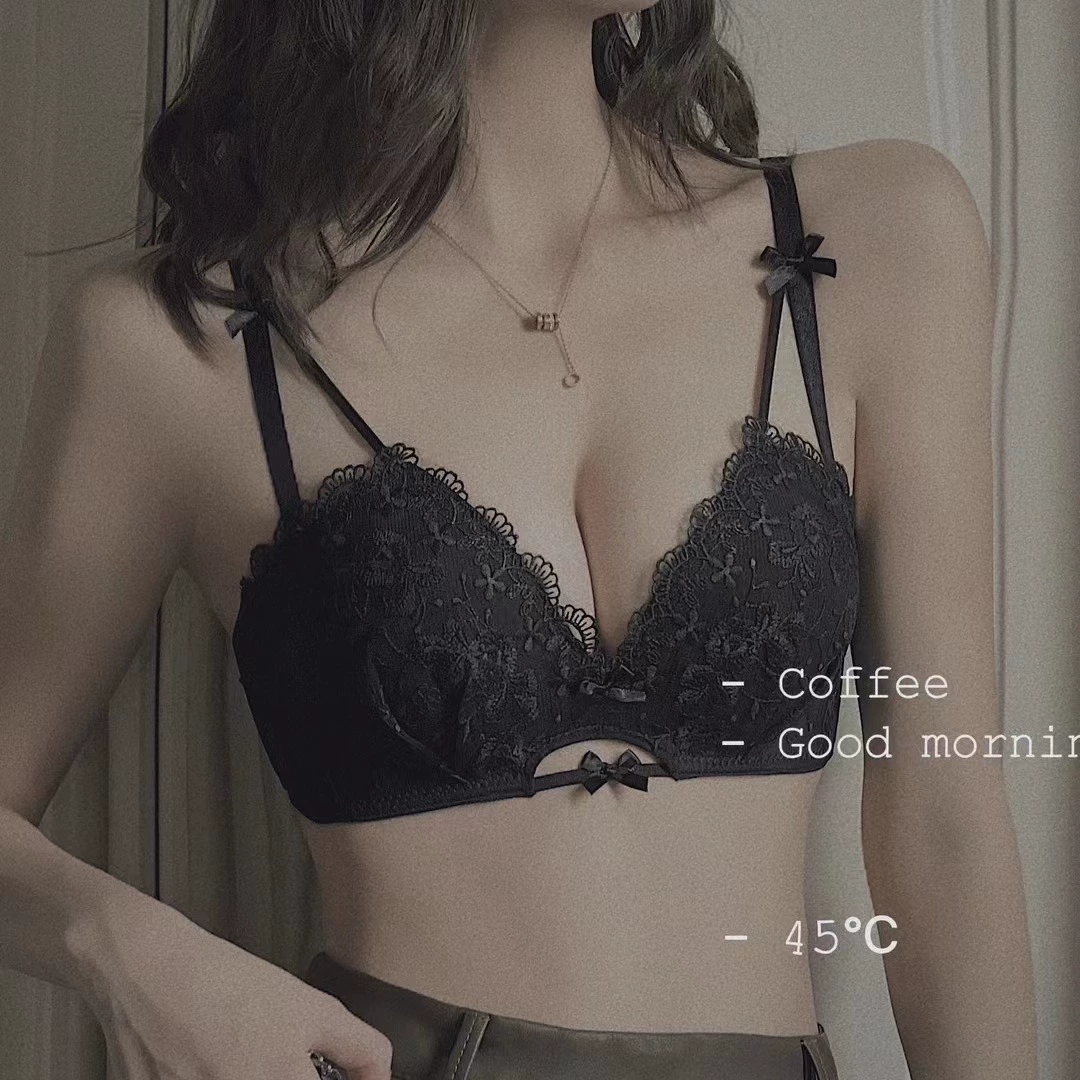 Lace comfortable wireless bra, push up bra for elementary school students