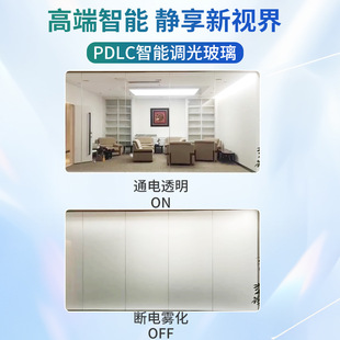 智能电控雾化玻璃膜通电变色防窥隐私膜办公室隔断调光玻璃膜-阿里巴巴
