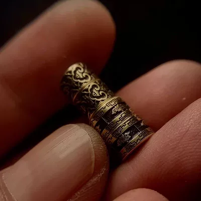 Vintage Cloud Pattern Engraved Universal Zərgərlik ara hissələri