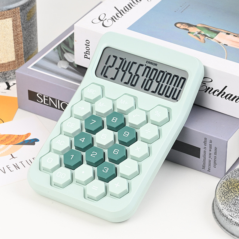 Calculadora de dibujos animados de dopamina de color explosivo oficina estudiantes financieros fábrica especial al por mayor