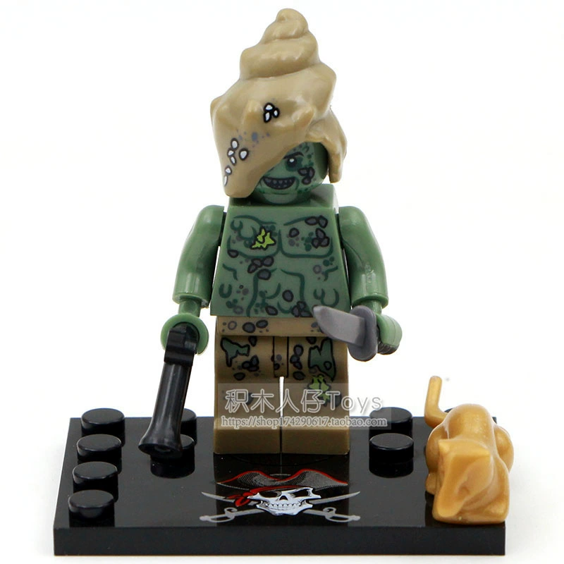 Пираты Карибского моря Дэвид Джонс Джек Элиза Baying KSZ515 518 Совместимо с Lego