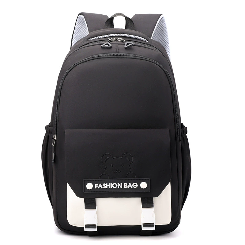School bag, shoulder bag, capacious high quality backpack, simple and elegant design