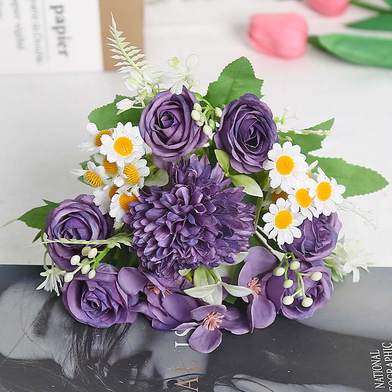 진한 보라색 샤오챠오 조합