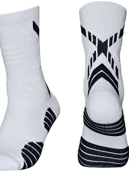 Elite Basketball Socks High Tube American Towel Bottom Mid Tube Practical Training Socks Short Tube Thickened Sports Men's Football