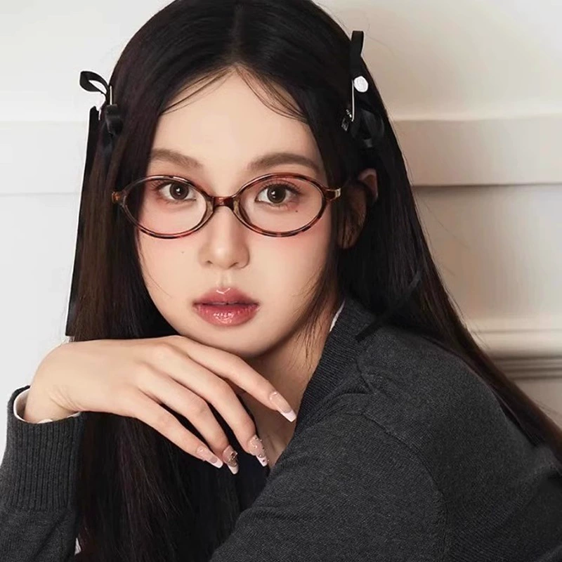 Казармовая рама для зеркала, модель Zhang Yuanying того же типа цветной, очки при близком зрении, синий свет, плоский свет, можно установить доставку зеркала盒