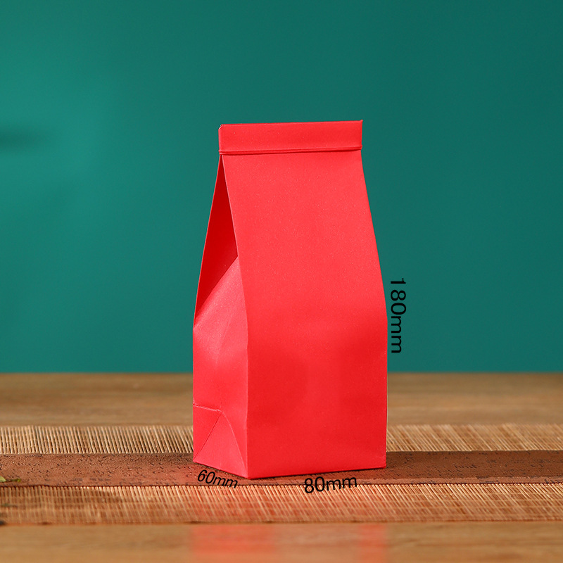 빨간색 창 없는 초소형 8*6*18-25개-크래프트지