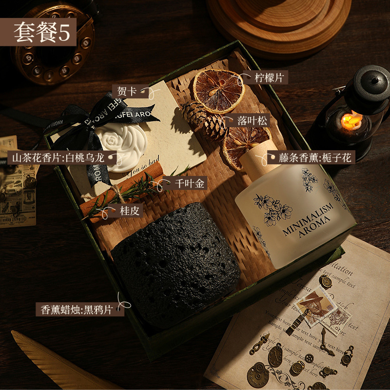 新品高级感中秋节礼物实用高档精致香薰蜡烛礼盒创意家居摆件装饰|undefined