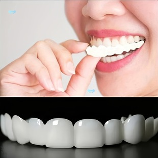 2Pcs Dental Comfortable and Good Fit Contains White Dental