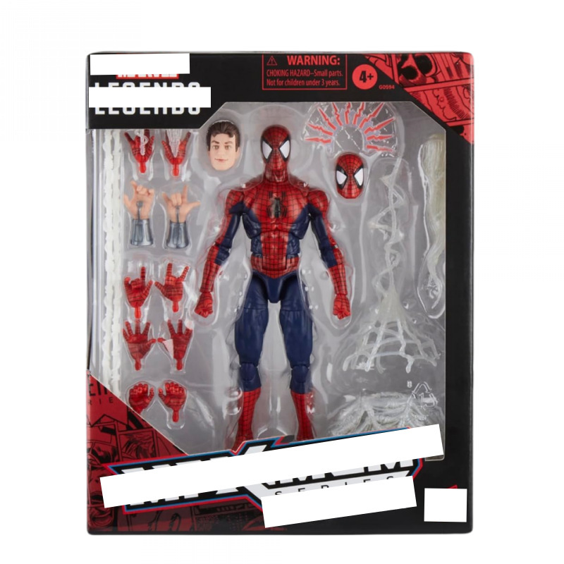 Marvel Legends Biggest Series Spider-Man, Deluxe Spider-Man Comic Edition Collectible 6inch Action Figure