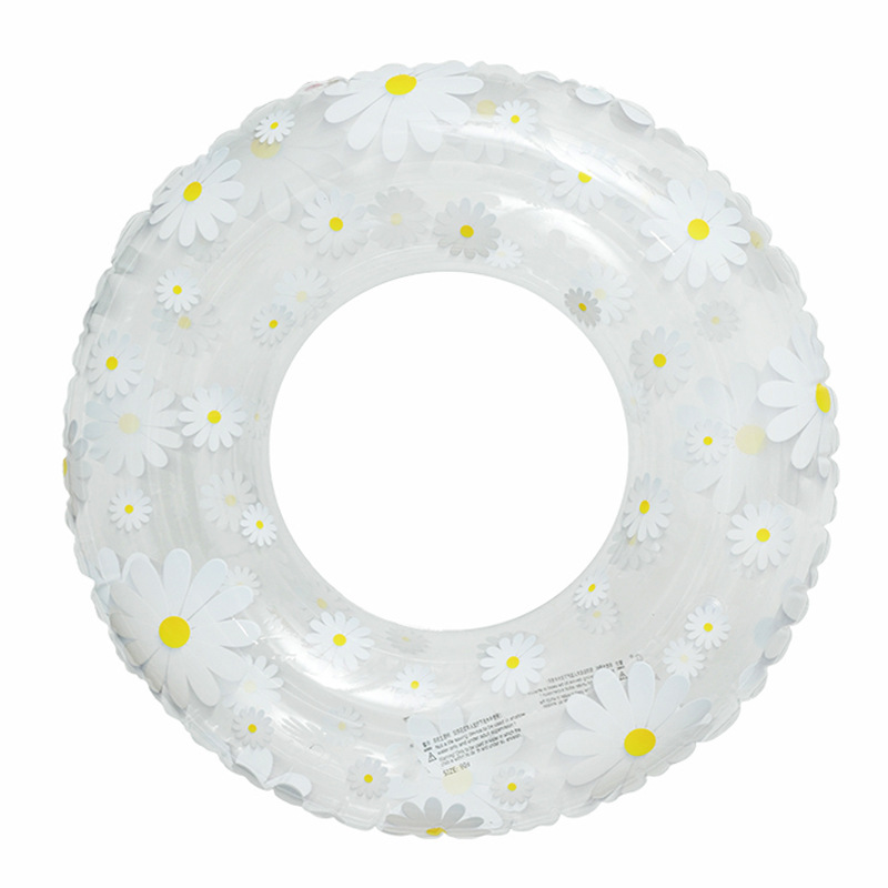 Flotador de Natación para Niños, Diseño Retro Danés a Cuadros, Color Verde Oliva, Inflable, con Soporte para Axilas