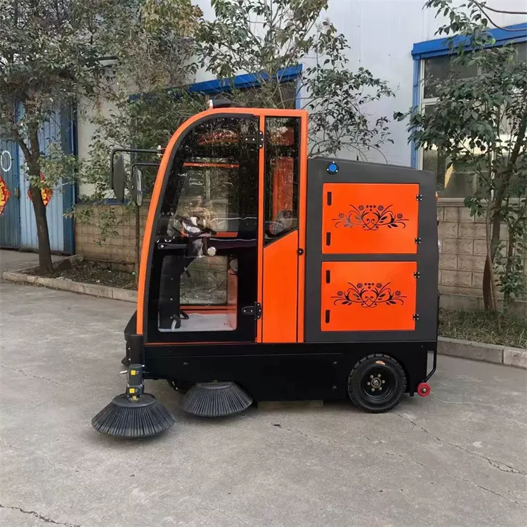 成德 机场公园户外扫地机 小型电动扫地车 驾驶式小区道路清扫车