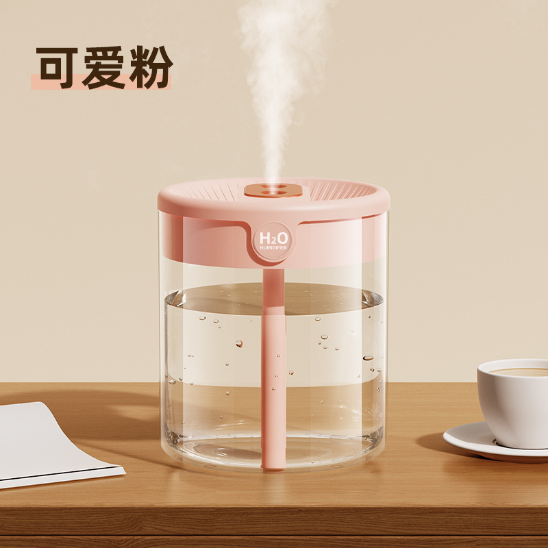 数显家用加湿器usb双喷大容量卧室新款2L批发办公室静音加湿器|undefined