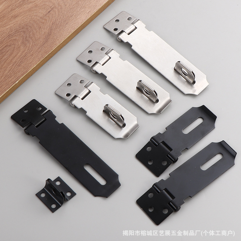 Cerradura de acero inoxidable cerradura de puerta antirrobo doméstica gruesa puerta y ventana percha de cabinet antiguo fabricantes de hardware