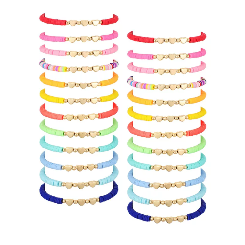 (Cross-border trading), ceramics, rainbow bracelet with letters, Amazon