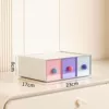 Three drawers one