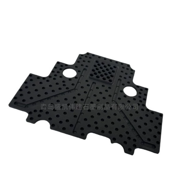 Производитель графитовых форм, обработка прецизионных графитовых пластин VC, графитовый радиатор