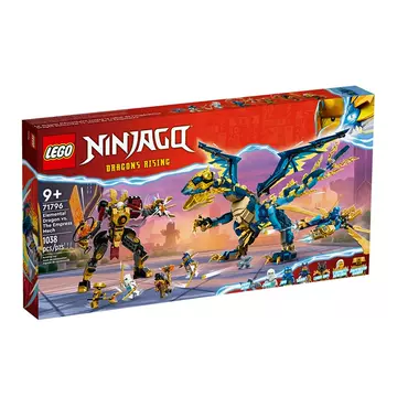 LEGO LEGO New 71796 Elements Dragon War Queen Mecha Boys and Girls Assembled Building Blocks Toy
