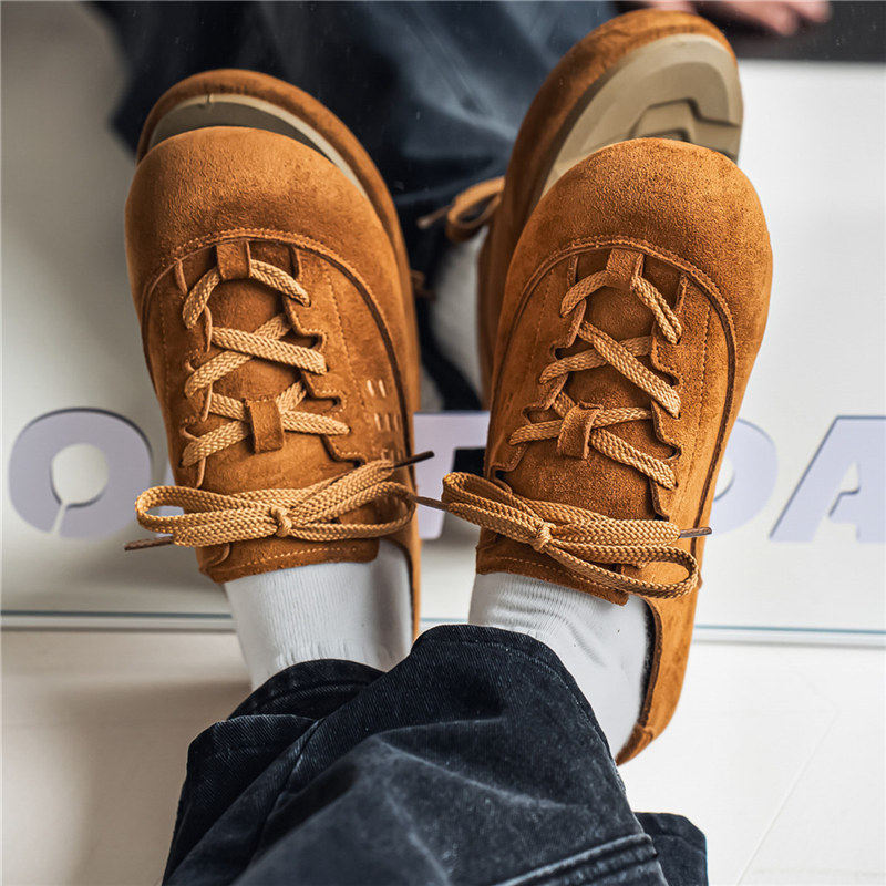 Dép bít mũi nam kiểu Birkenstock quai hậu không gót, chống trượt chịu mài mòn, đi ngoài trời mùa thu — K7788 Hạt dẻ, K7788 thẻ