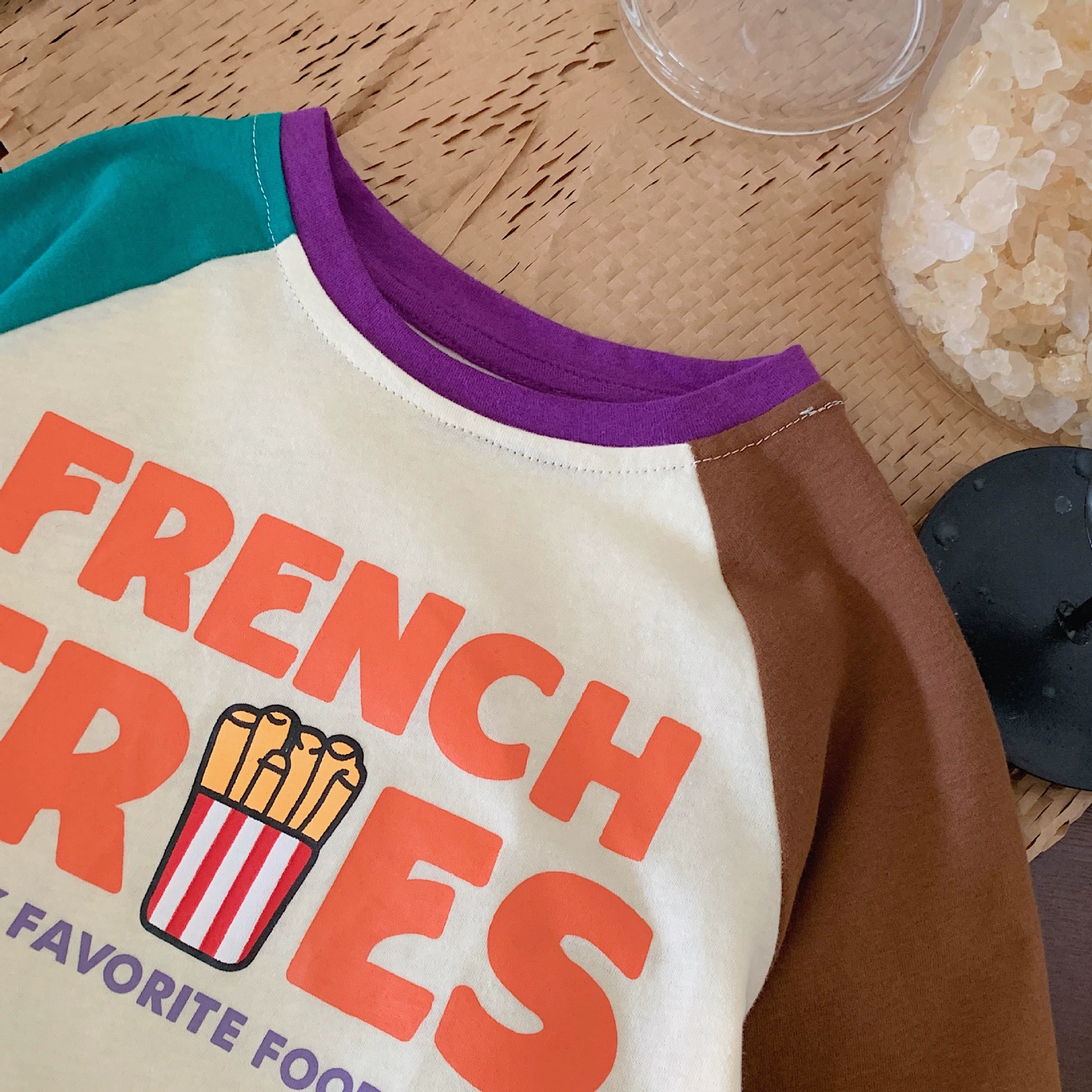 Children's T-shirt, cartoon body-friendly long-sleeve for men and women, autumn
