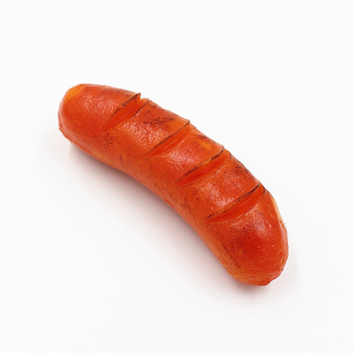 Simulation barbecue sausage hot dog grilled sausage ham sausage kindergarten play house toy food model shooting props