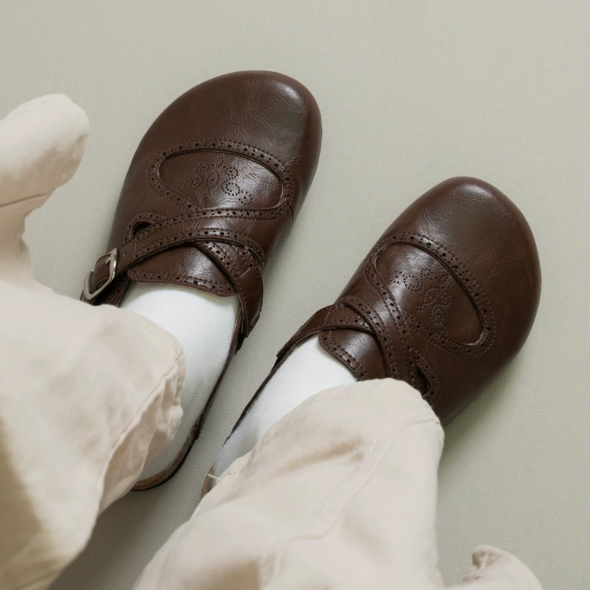 Мягкая кожаная версия — японские ретро сандалии Birkenstock для женщин, лето 2025, повседневные туфли с открытым носком, полуслипоны, сабо